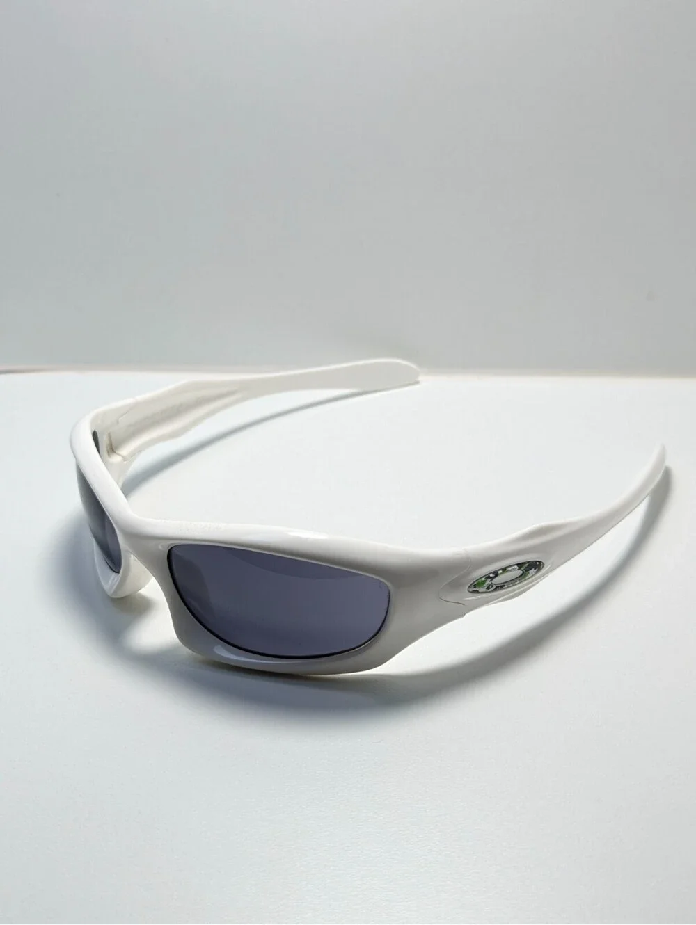 Oakley Monster Doggle White Outdoor Wraparound Unisex Classic Sports Sunglasses